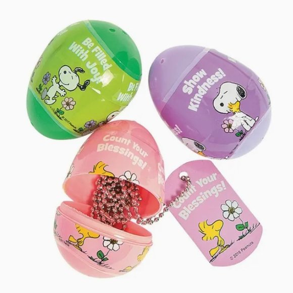 Peanuts Easter Egg with Necklace - Picture 1 of 2